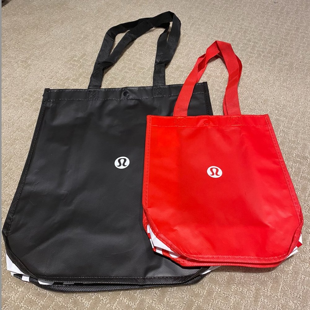 NEW Lululemon shopping bags lot of 2
